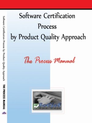 cover image of Software Certification Process by Product Quality Approach